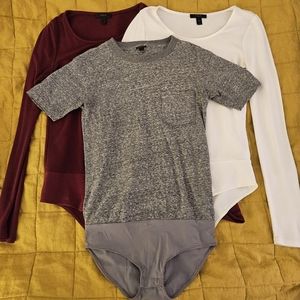 Bundle - 3 Jcrew bodysuits